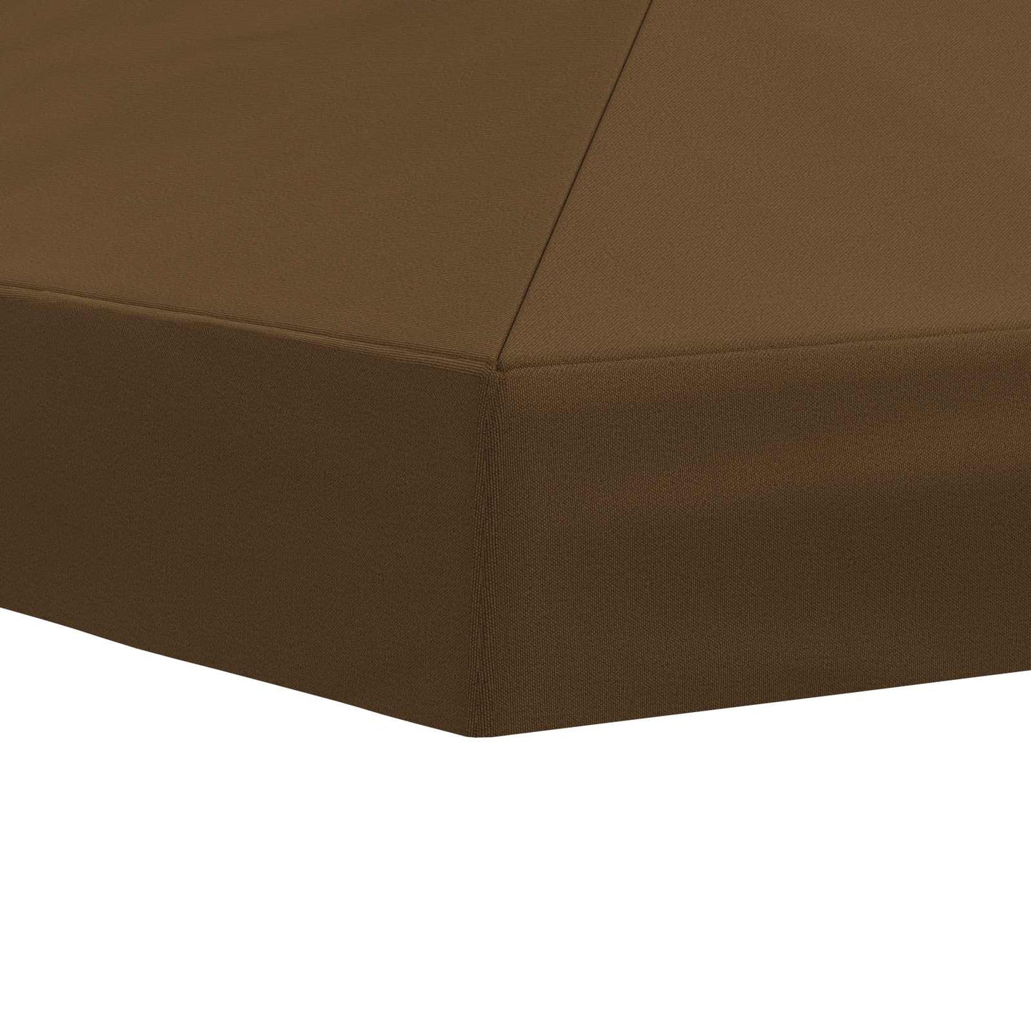 vidaXL Gazebo Canopy Cover 6 x 3 m Taupe Polyester 190