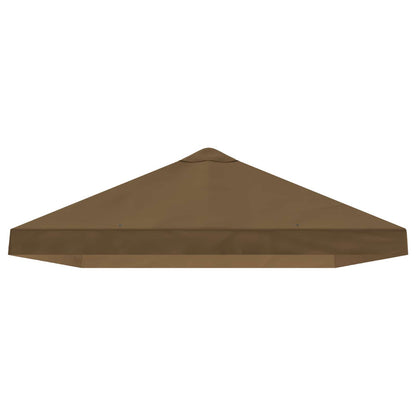 vidaXL Gazebo Canopy Cover 6 x 3 m Taupe Polyester 190