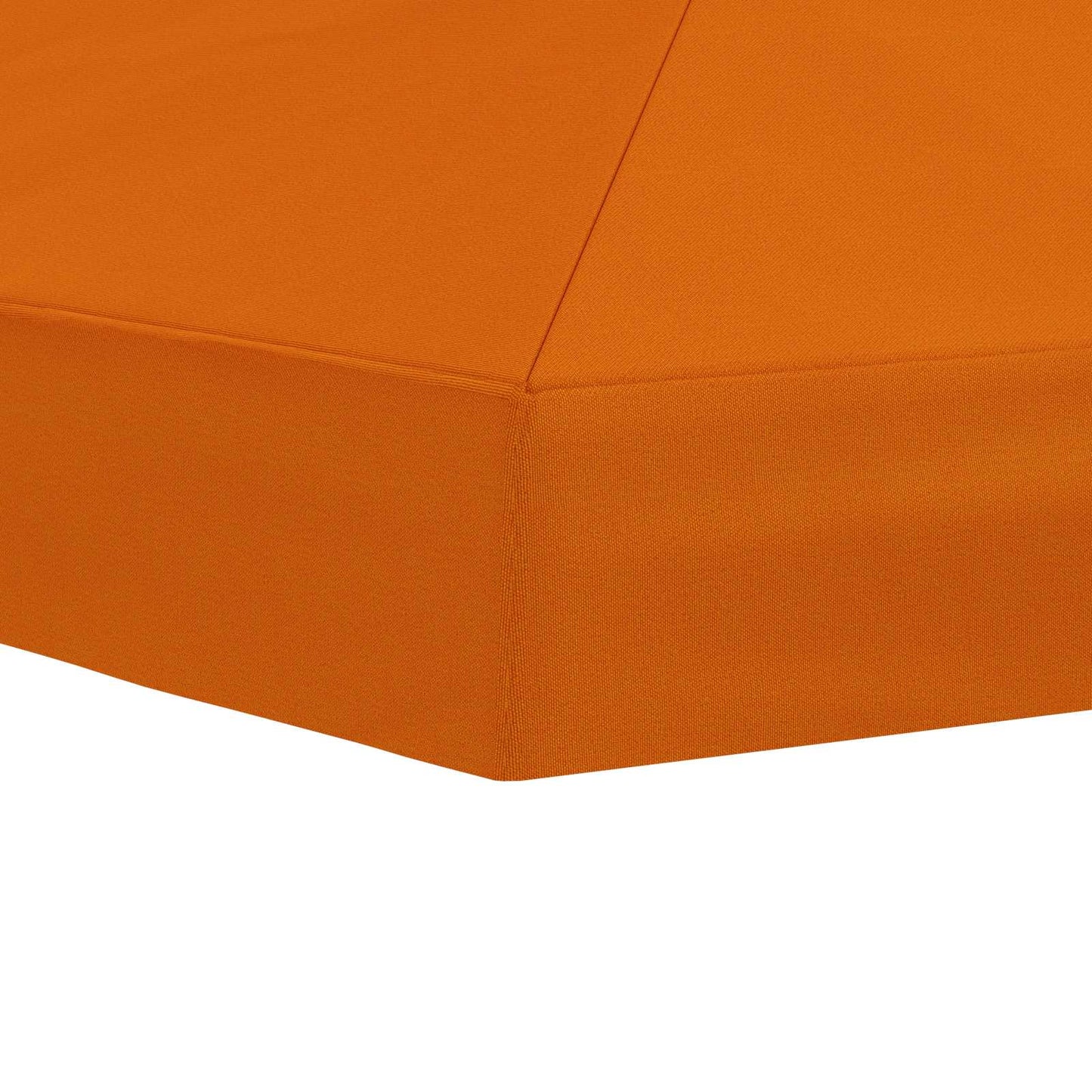 vidaXL Gazebo Canopy Cover 6 x 3 m Orange Polyester 190