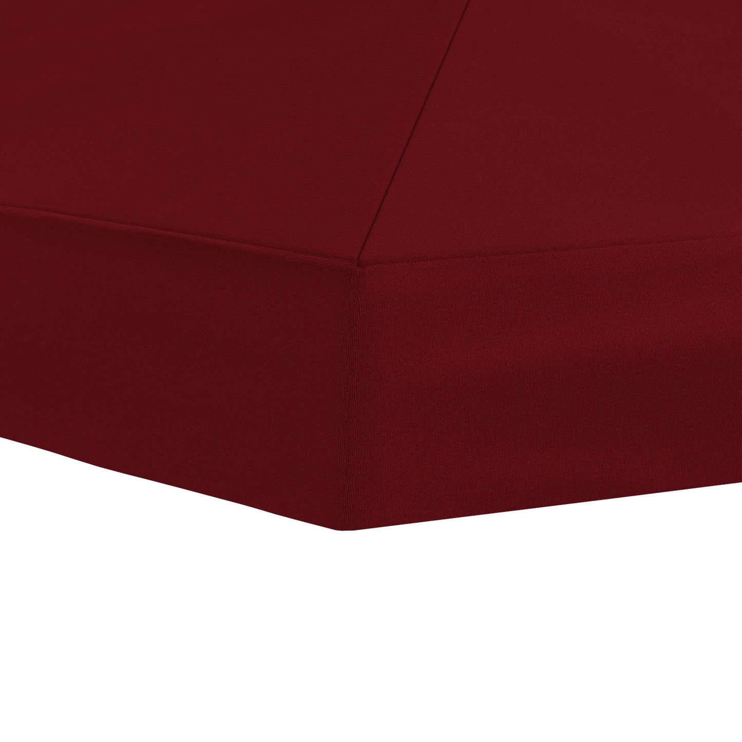 vidaXL Gazebo Canopy Cover 6 x 3 m Burgundy Polyester 190