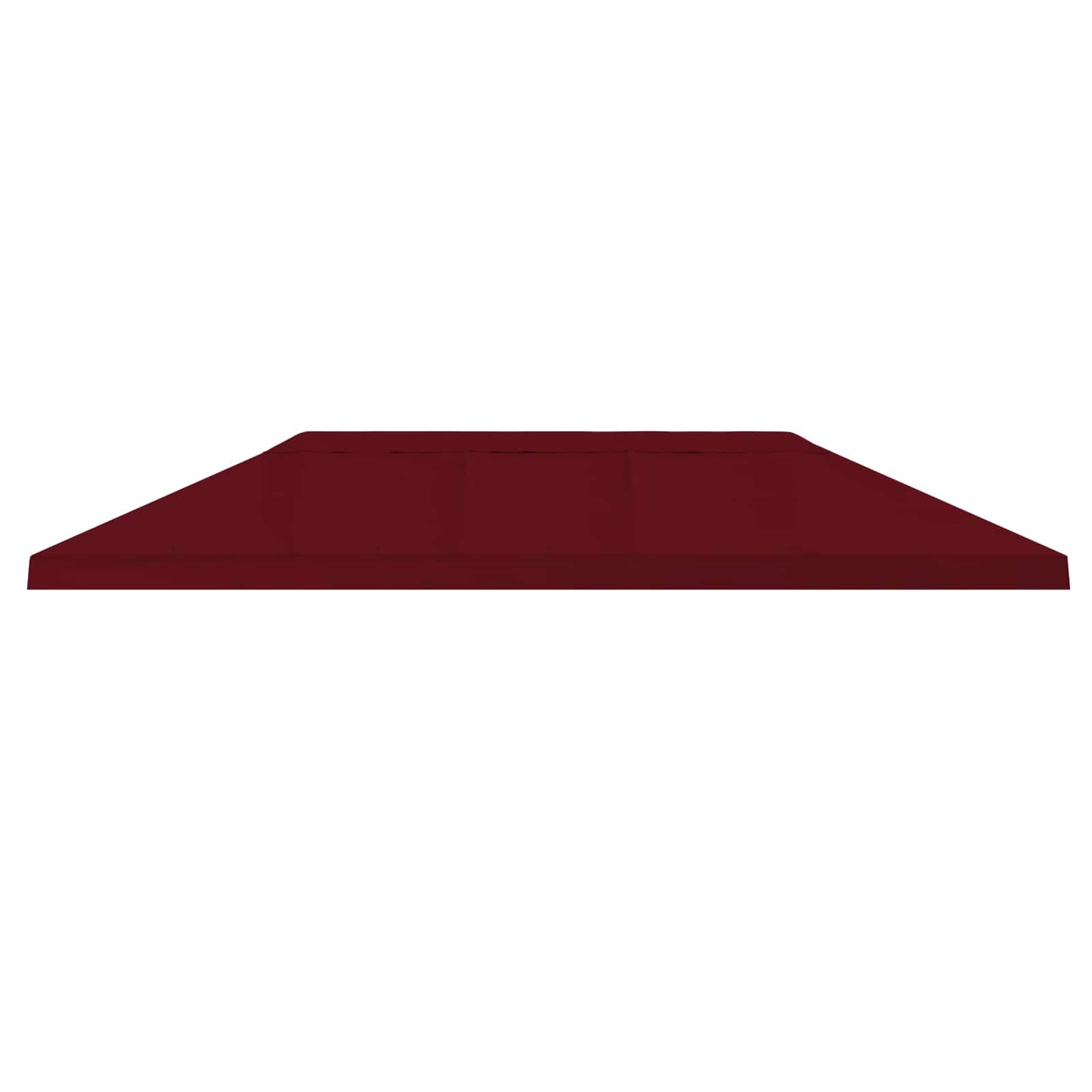 vidaXL Gazebo Canopy Cover 6 x 3 m Burgundy Polyester 190