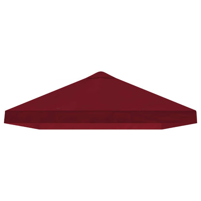vidaXL Gazebo Canopy Cover 6 x 3 m Burgundy Polyester 190
