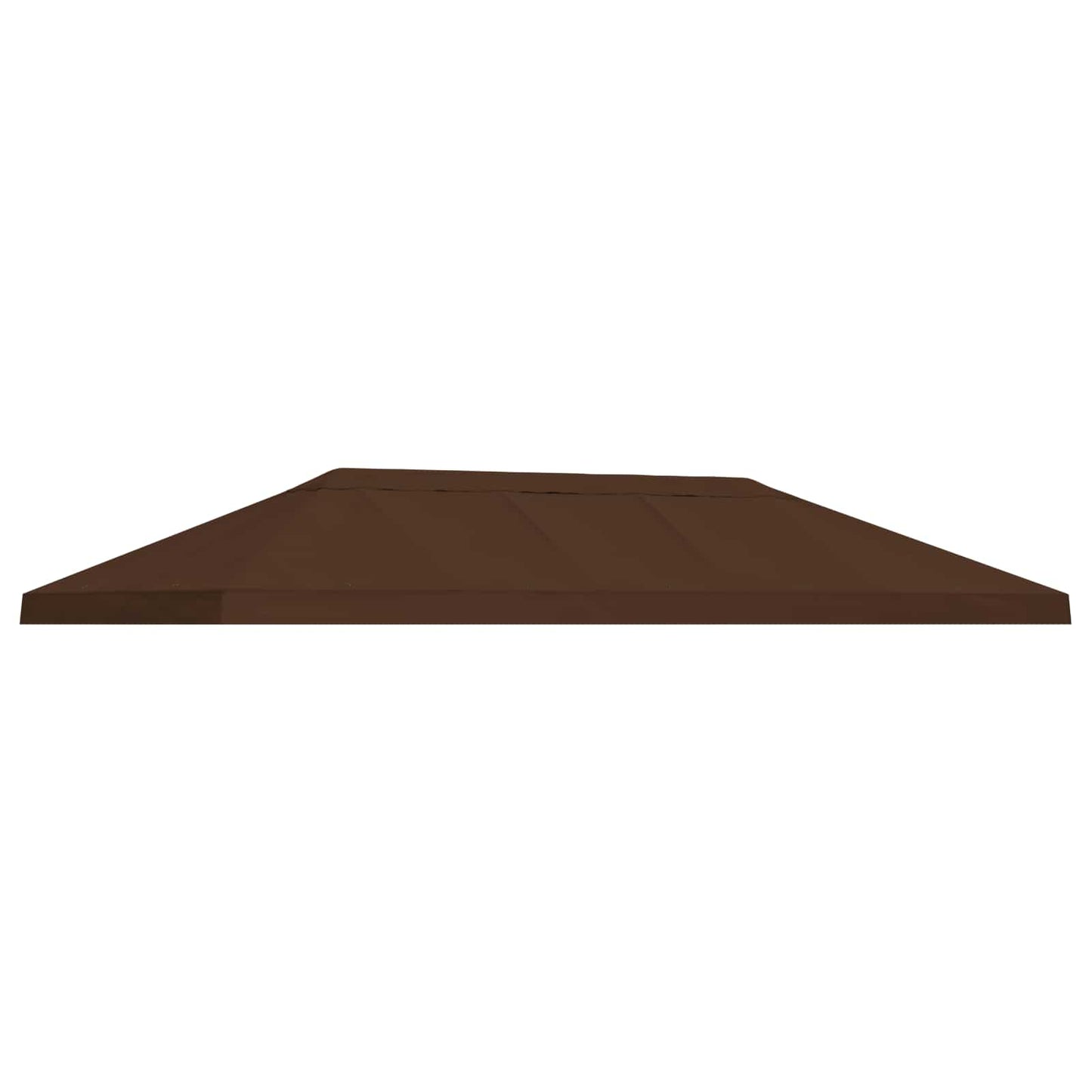 vidaXL Gazebo Canopy Cover 6 x 3 m Brown Polyester 190