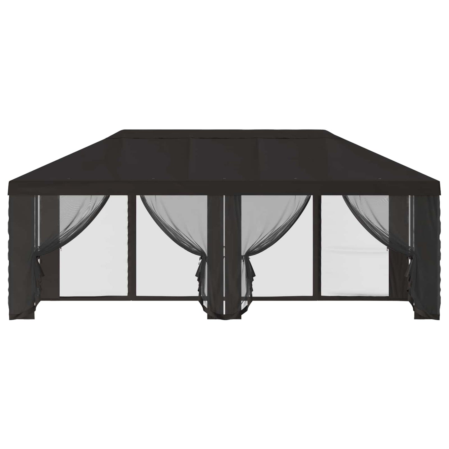 vidaXL Gazebo Cover with Sidewalls 6 x 3 m Anthracite Polyester 190