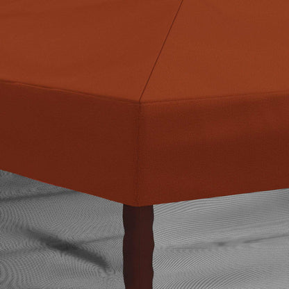vidaXL Gazebo Cover with Sidewalls 6 x 3 m Terracotta Polyester 190
