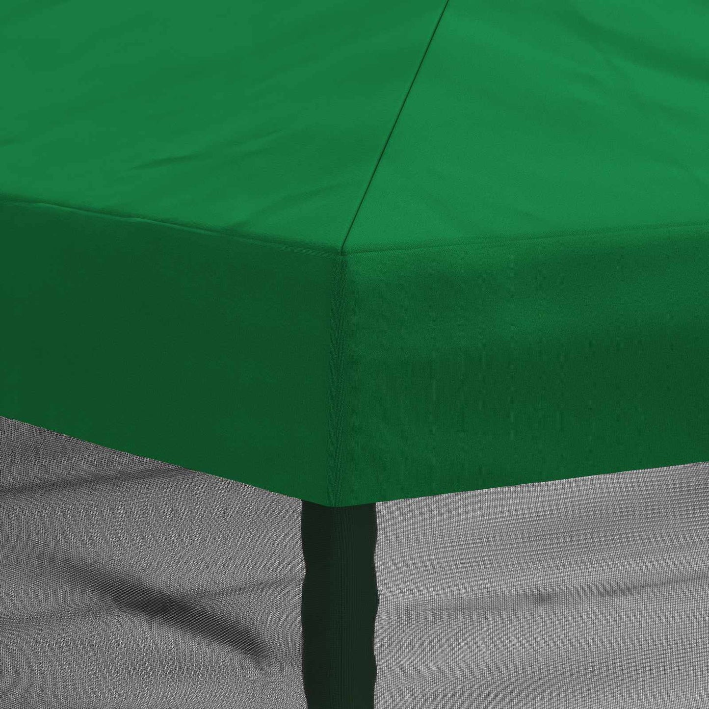 vidaXL Gazebo Cover with Sidewalls 6 x 3 m Green Polyester 190
