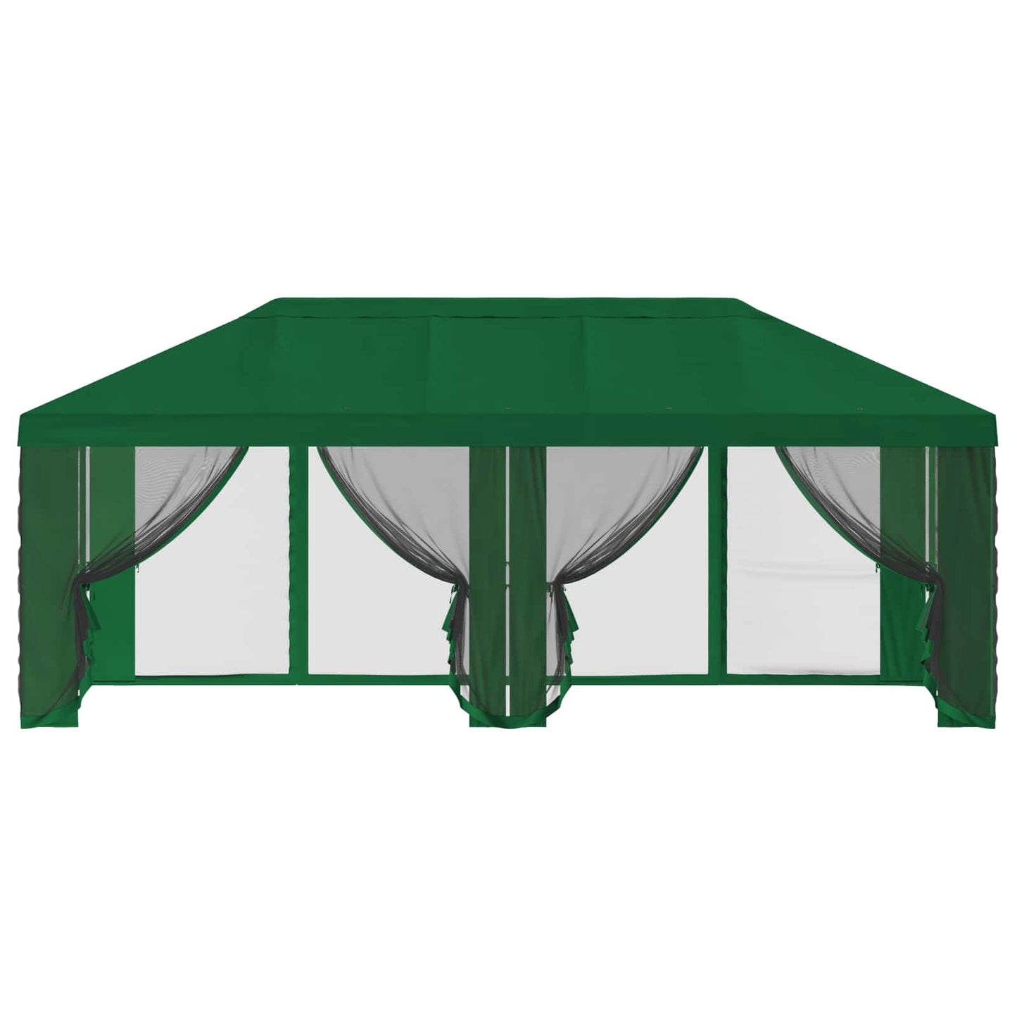 vidaXL Gazebo Cover with Sidewalls 6 x 3 m Green Polyester 190
