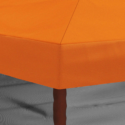 vidaXL Gazebo Cover with Sidewalls 6 x 3 m Orange Polyester 190