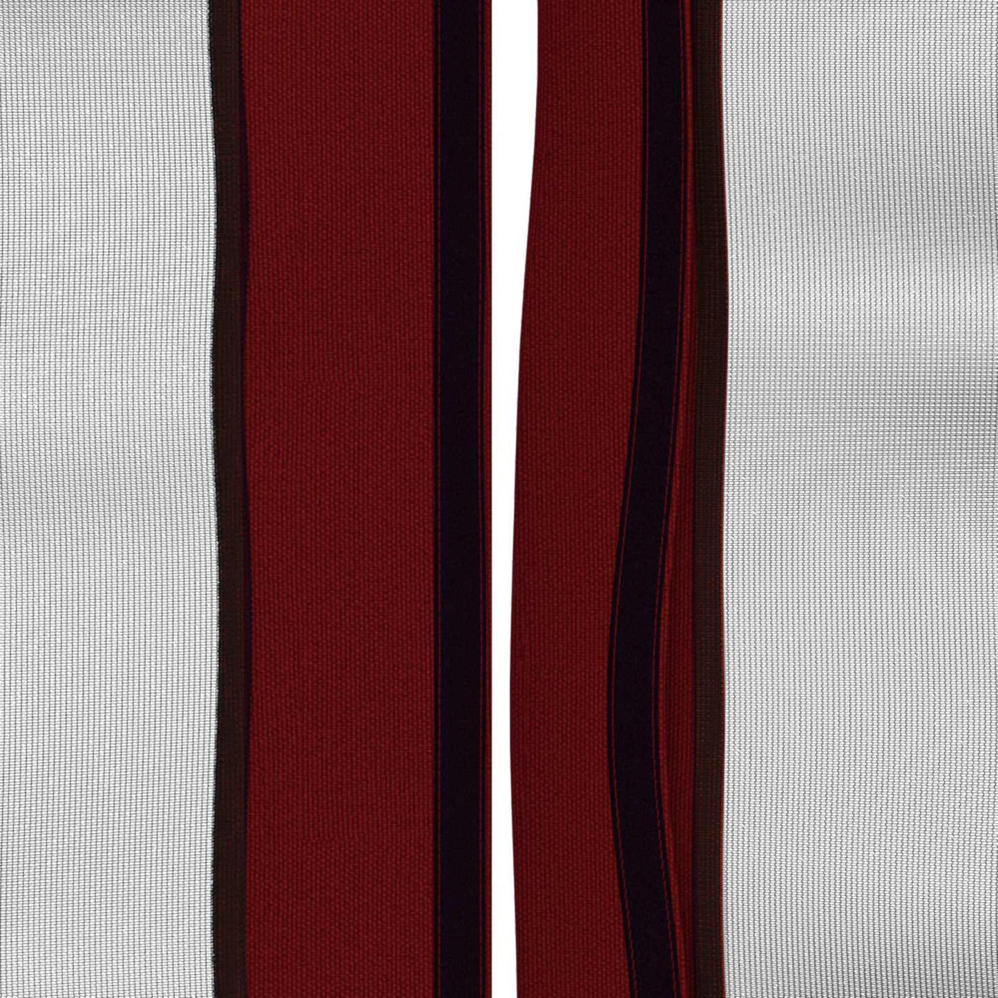 vidaXL Gazebo Cover with Sidewalls 6 x 3 m Burgundy Polyester 190