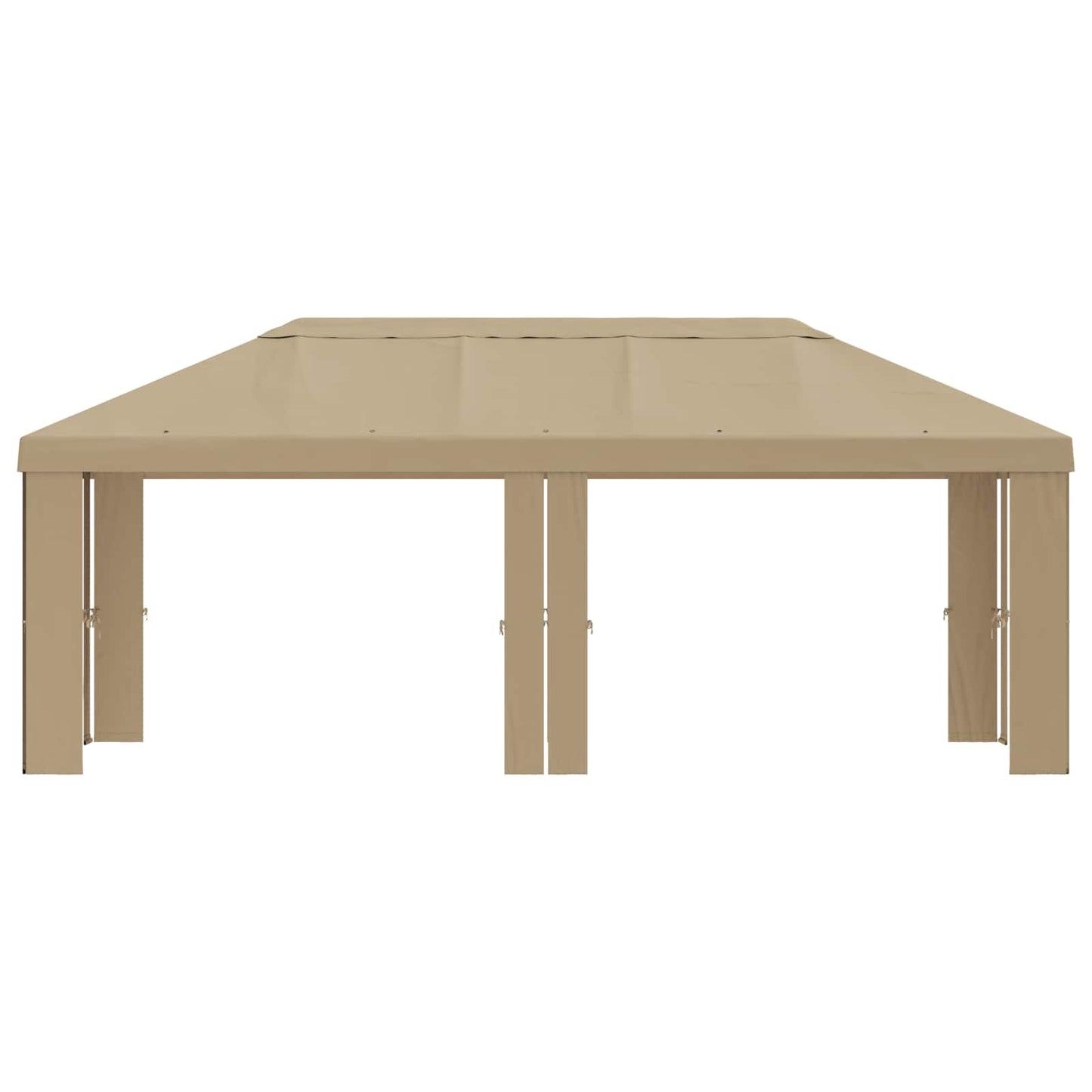 vidaXL Gazebo Cover 6 x 3 m Beige Polyester 190 gsm