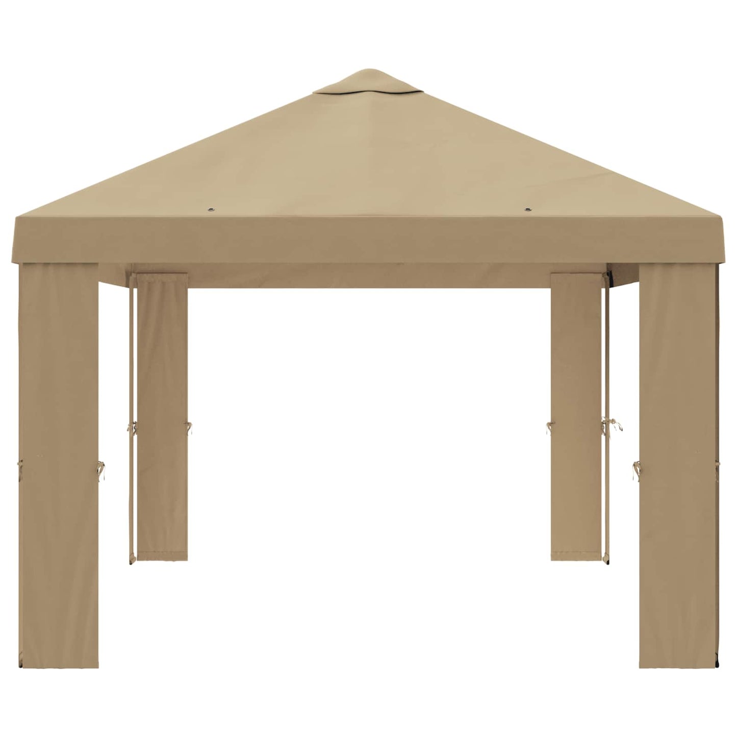 vidaXL Gazebo Cover 6 x 3 m Beige Polyester 190 gsm