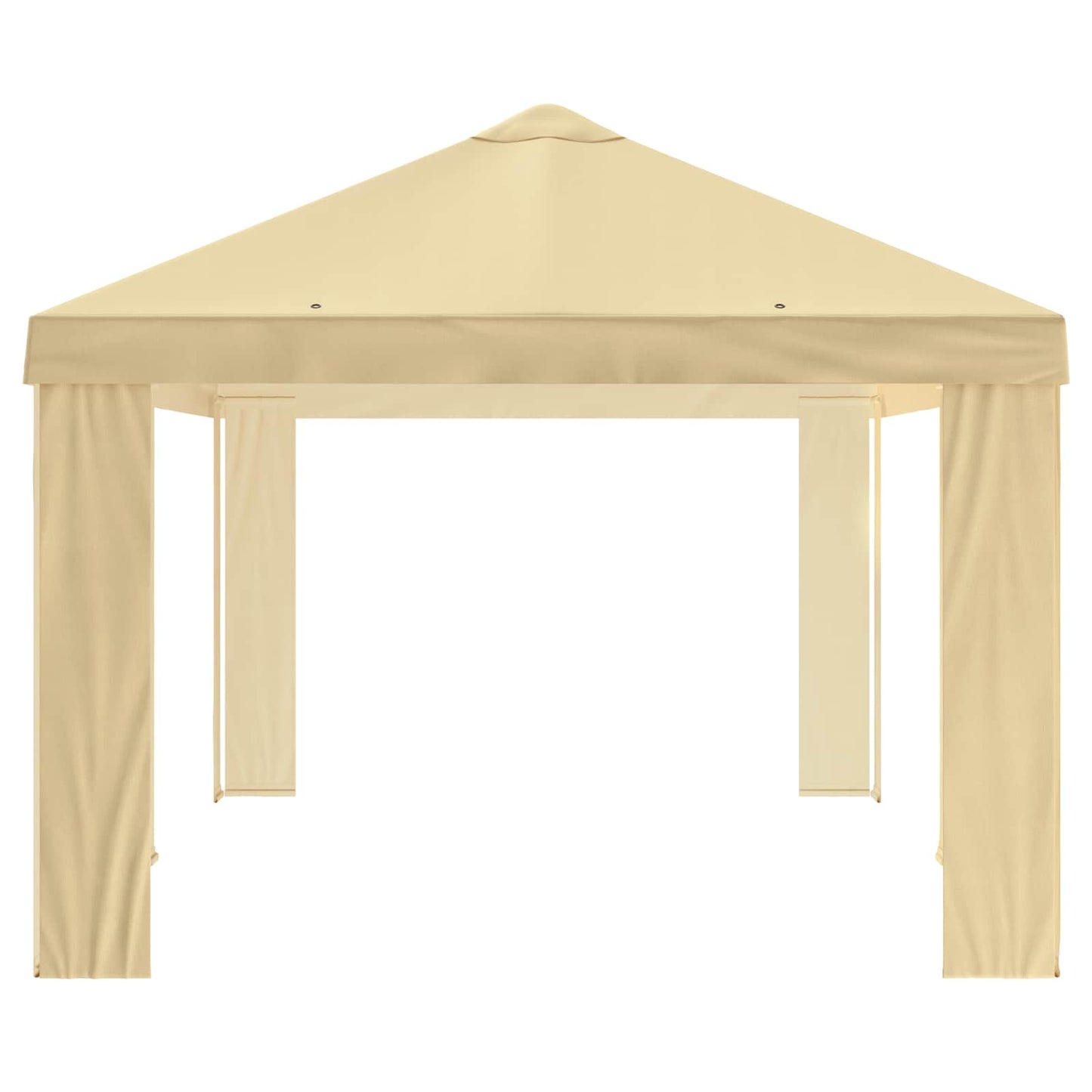 vidaXL Gazebo Cover 6 x 3 m Cream Polyester 190 gsm