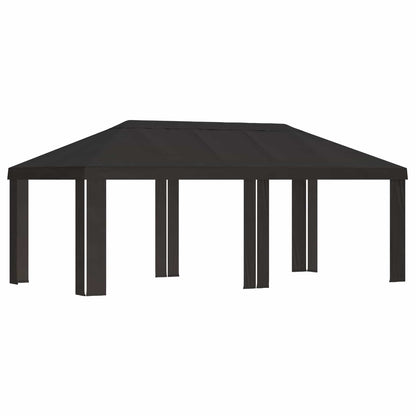 vidaXL Gazebo Cover 6 x 3 m Anthracite Polyester 190 gsm