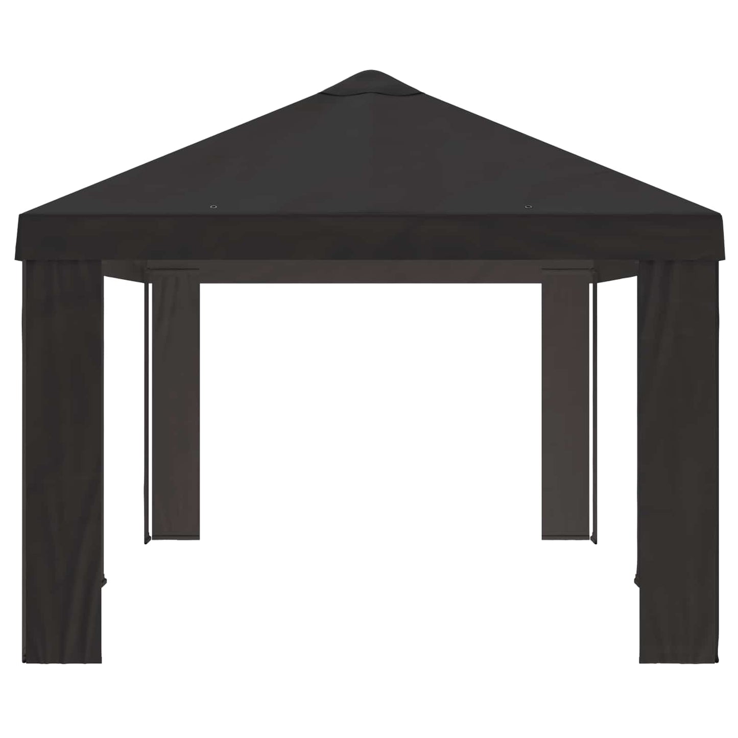 vidaXL Gazebo Cover 6 x 3 m Anthracite Polyester 190 gsm