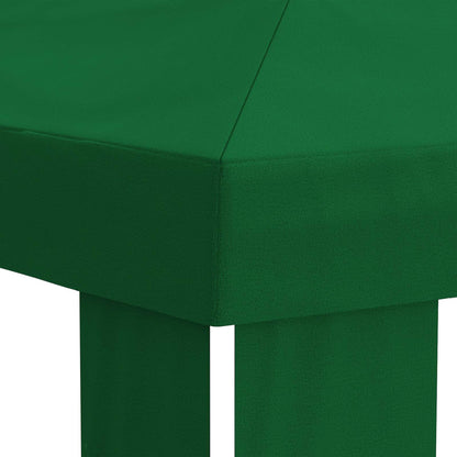 vidaXL Gazebo Cover 6 x 3 m Green Polyester 190 gsm