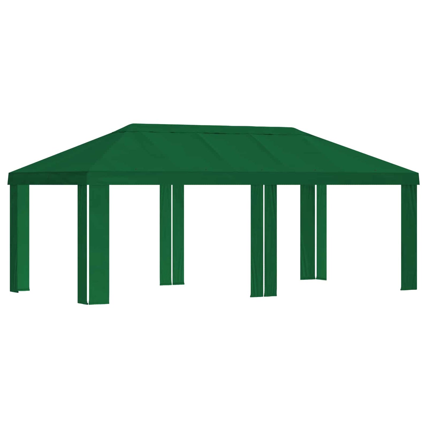 vidaXL Gazebo Cover 6 x 3 m Green Polyester 190 gsm