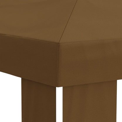 vidaXL Gazebo Cover 6 x 3 m Taupe Polyester 190 gsm