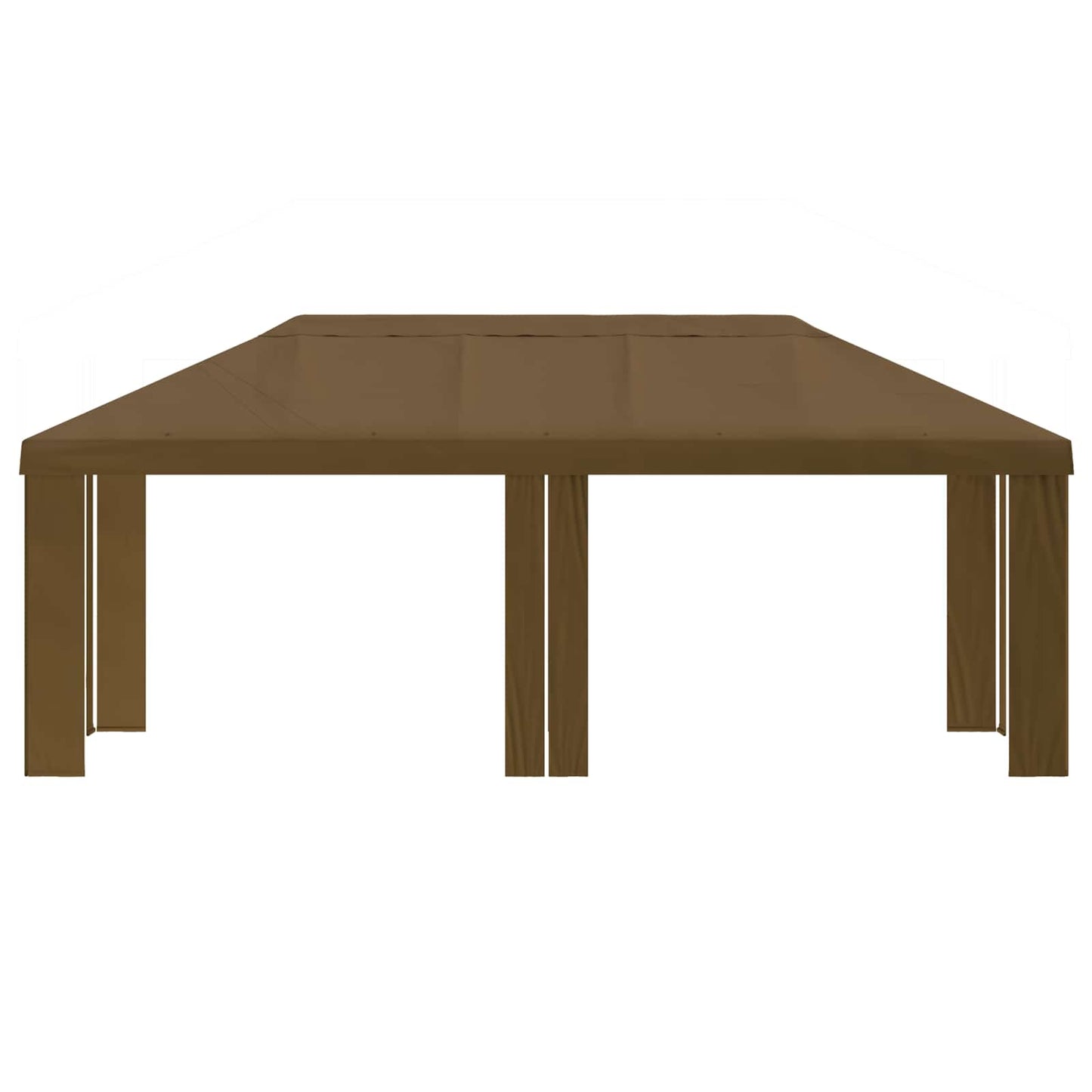 vidaXL Gazebo Cover 6 x 3 m Taupe Polyester 190 gsm