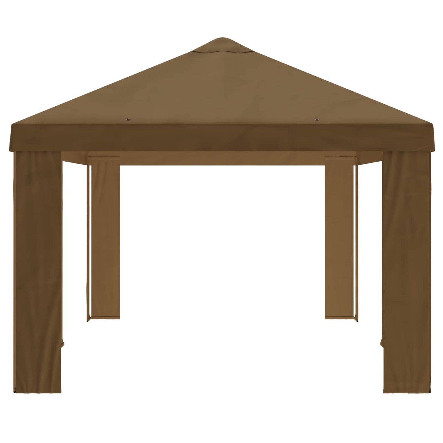 vidaXL Gazebo Cover 6 x 3 m Taupe Polyester 190 gsm