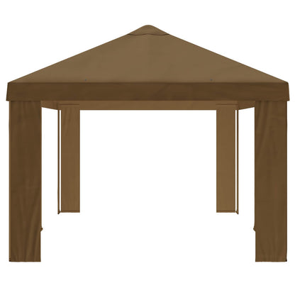 vidaXL Gazebo Cover 6 x 3 m Taupe Polyester 190 gsm