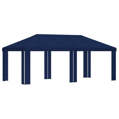 vidaXL Gazebo Cover 6 x 3 m Blue Polyester 190 gsm