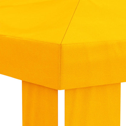 vidaXL Gazebo Cover 6 x 3 m Yellow Polyester 190 gsm