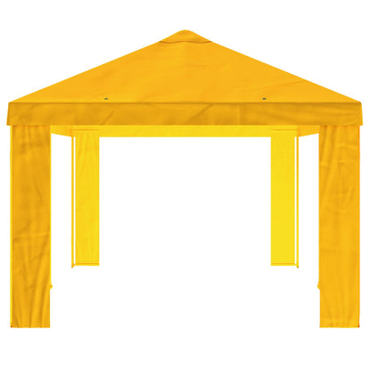vidaXL Gazebo Cover 6 x 3 m Yellow Polyester 190 gsm