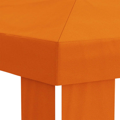 vidaXL Gazebo Cover 6 x 3 m Orange Polyester 190 gsm
