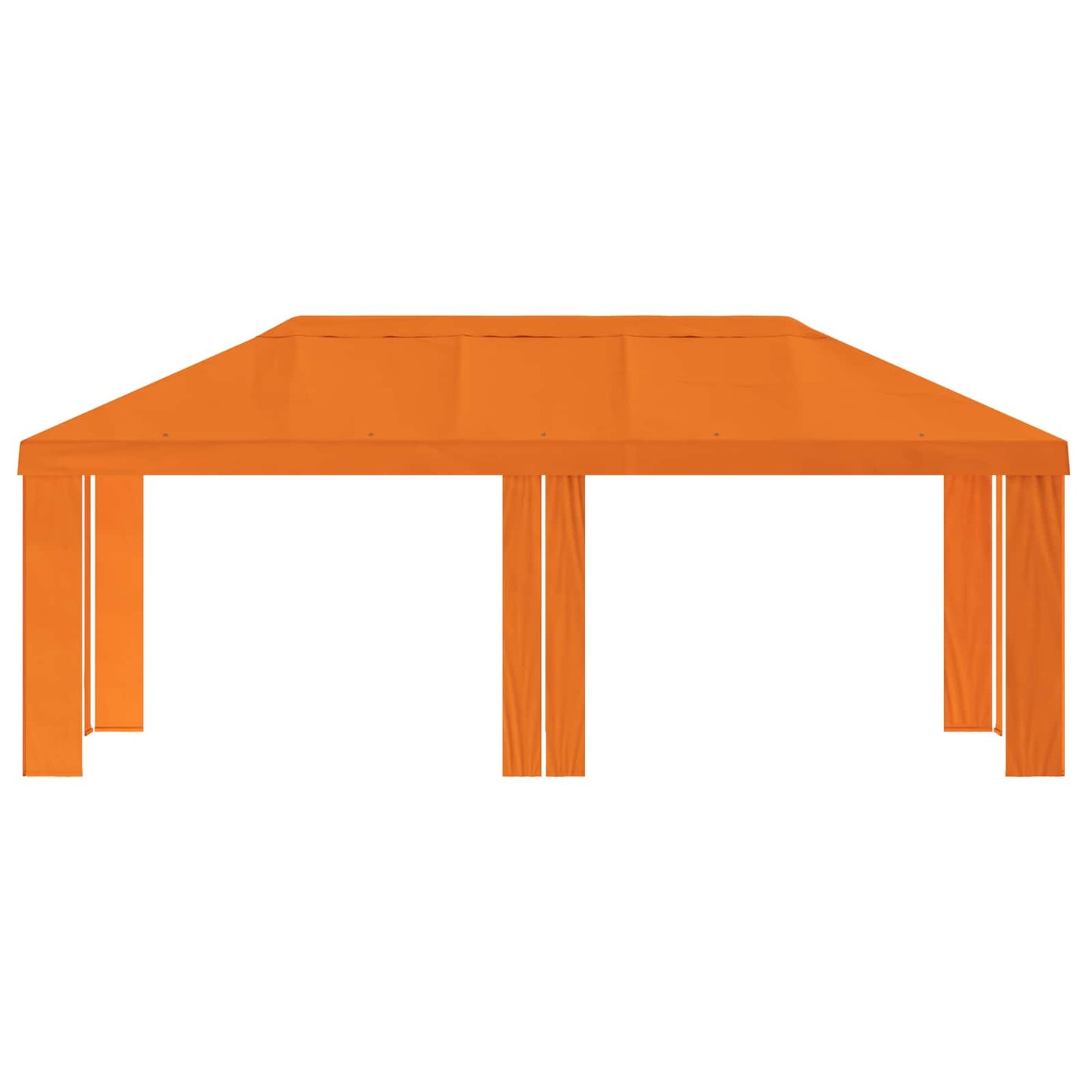 vidaXL Gazebo Cover 6 x 3 m Orange Polyester 190 gsm
