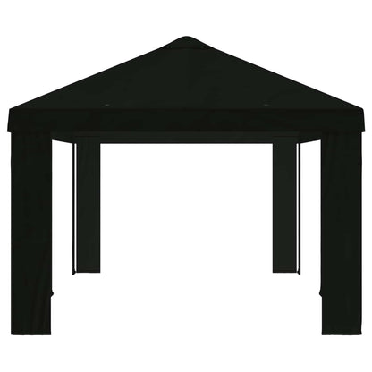 vidaXL Gazebo Cover 6 x 3 m Black Polyester 190 gsm