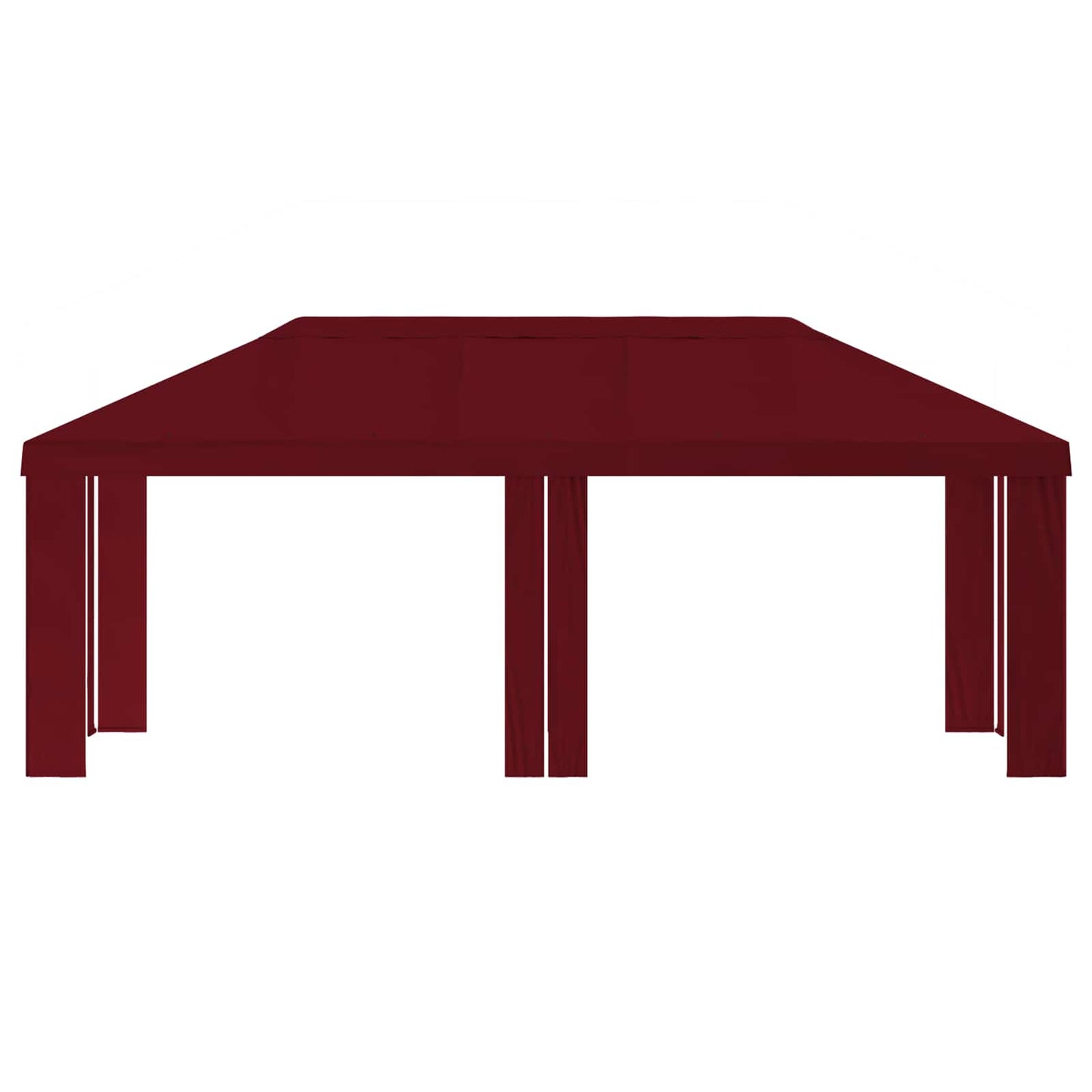 vidaXL Gazebo Cover 6 x 3 m Burgundy Polyester 190 gsm