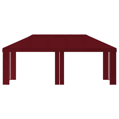 vidaXL Gazebo Cover 6 x 3 m Burgundy Polyester 190 gsm