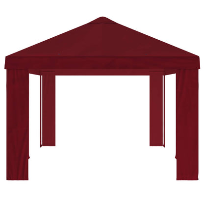 vidaXL Gazebo Cover 6 x 3 m Burgundy Polyester 190 gsm