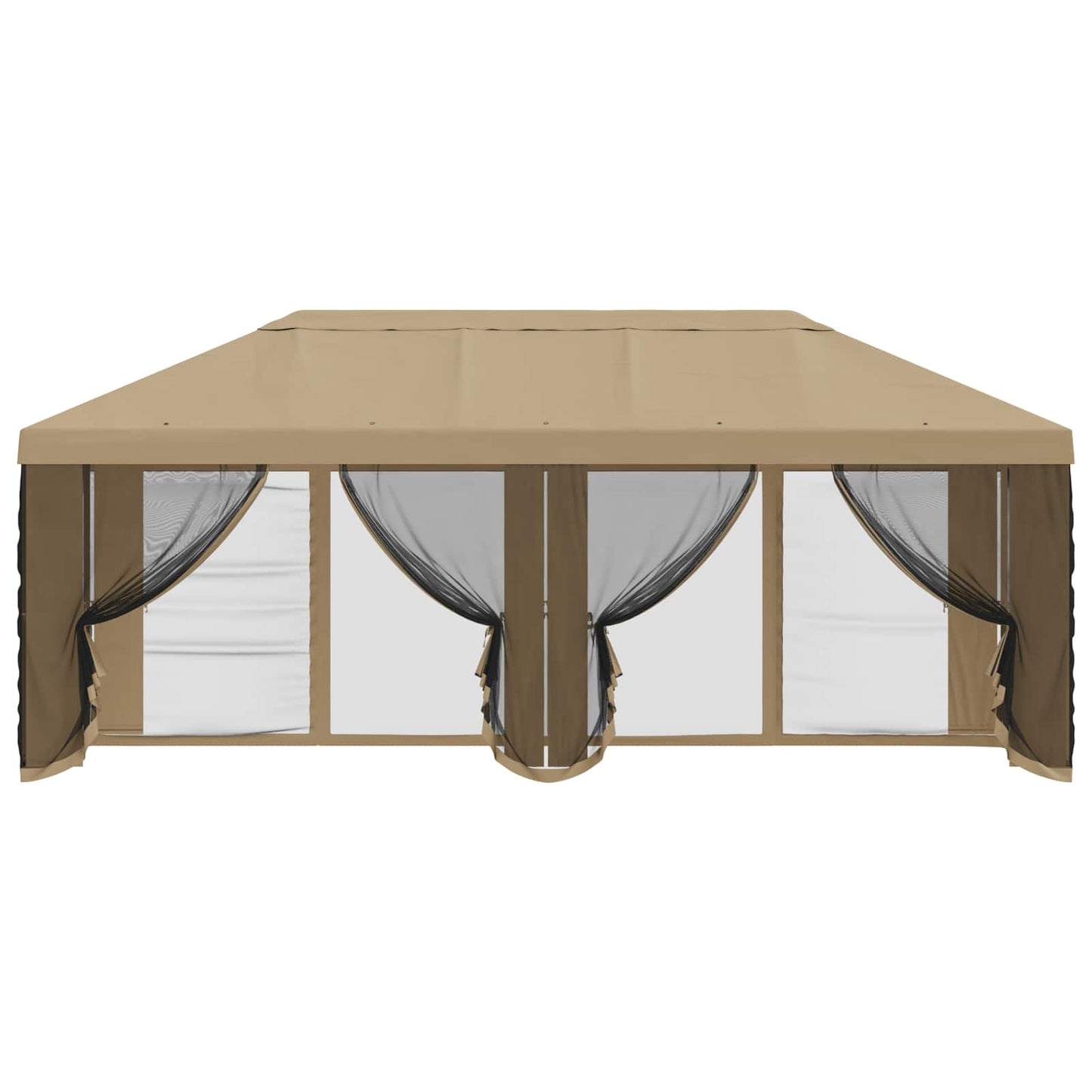 vidaXL Gazebo Cover with Sidewalls Beige 600.5 x 300.5 cm Polyester
