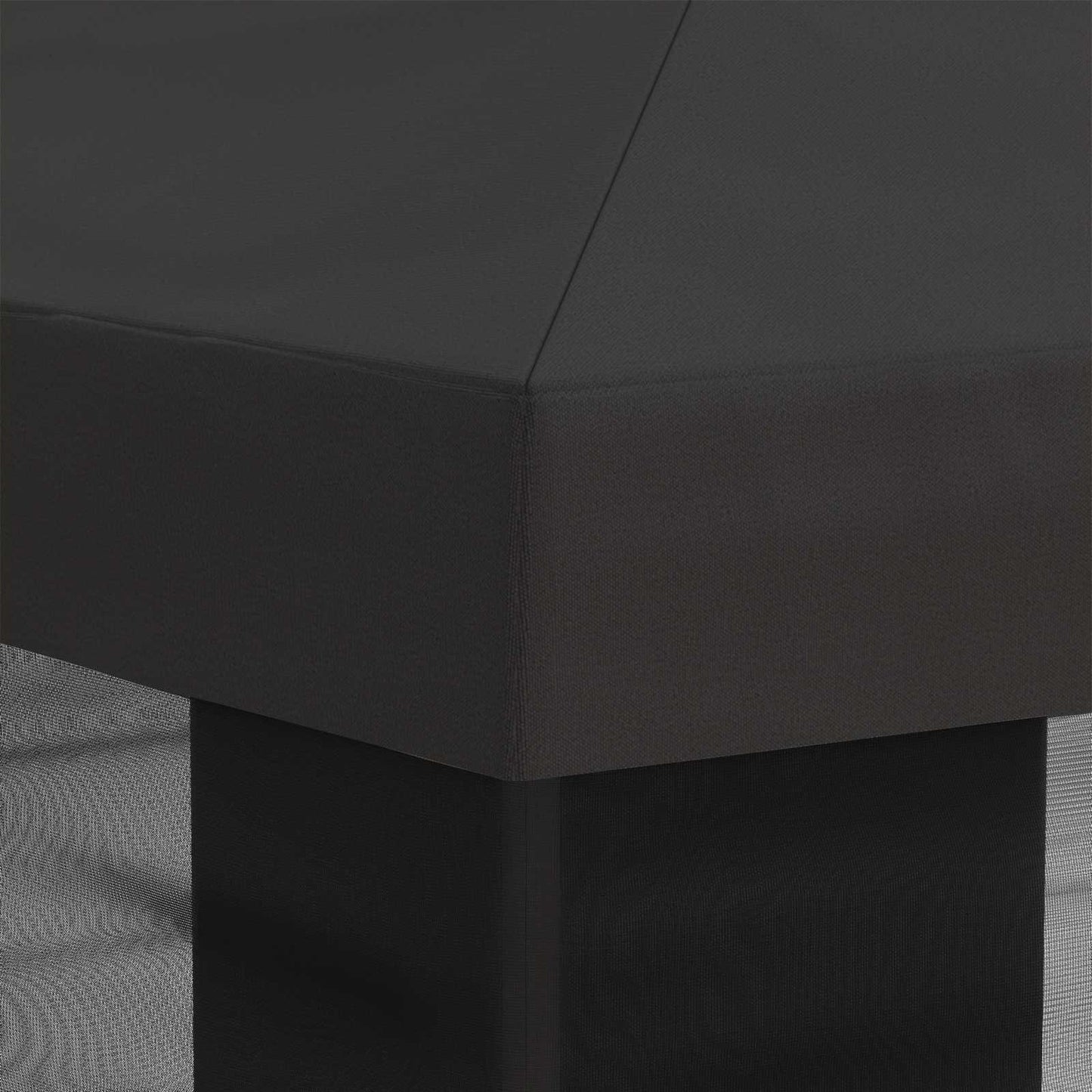 vidaXL Gazebo Cover with Sidewalls Anthracite 600.5 x 300.5 cm