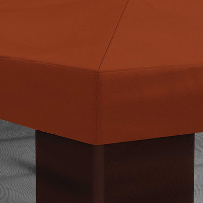 vidaXL Gazebo Cover with Sidewalls Terracotta 600.5 x 300.5 cm