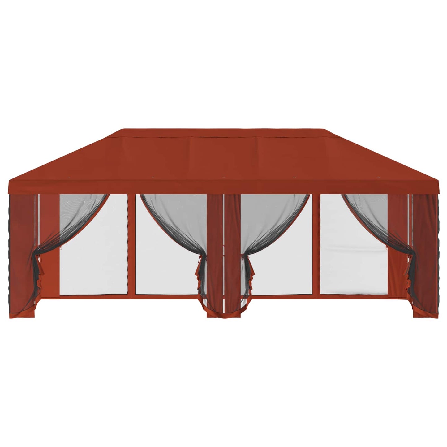 vidaXL Gazebo Cover with Sidewalls Terracotta 600.5 x 300.5 cm