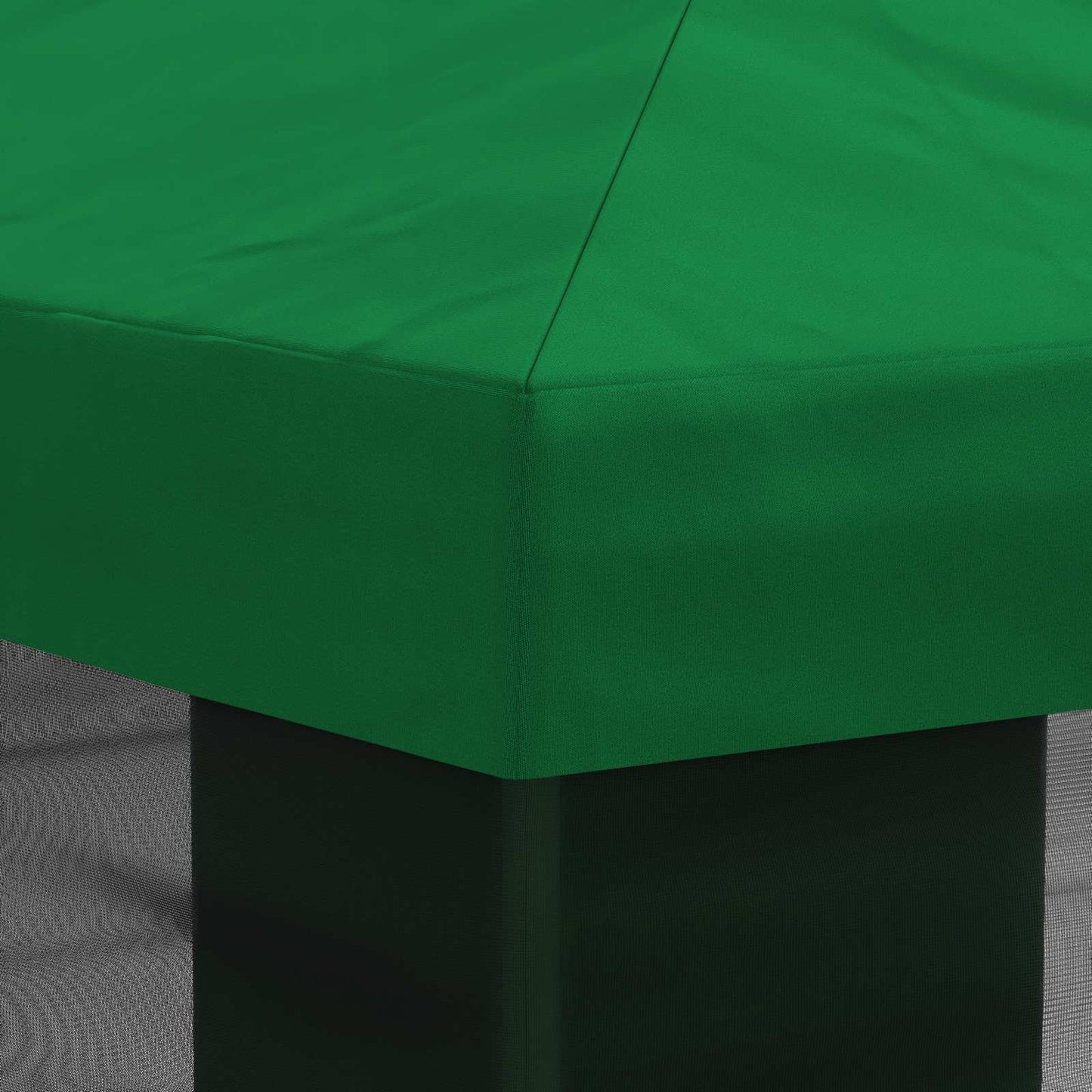 vidaXL Gazebo Cover with Sidewalls Green 600.5 x 300.5 cm Polyester