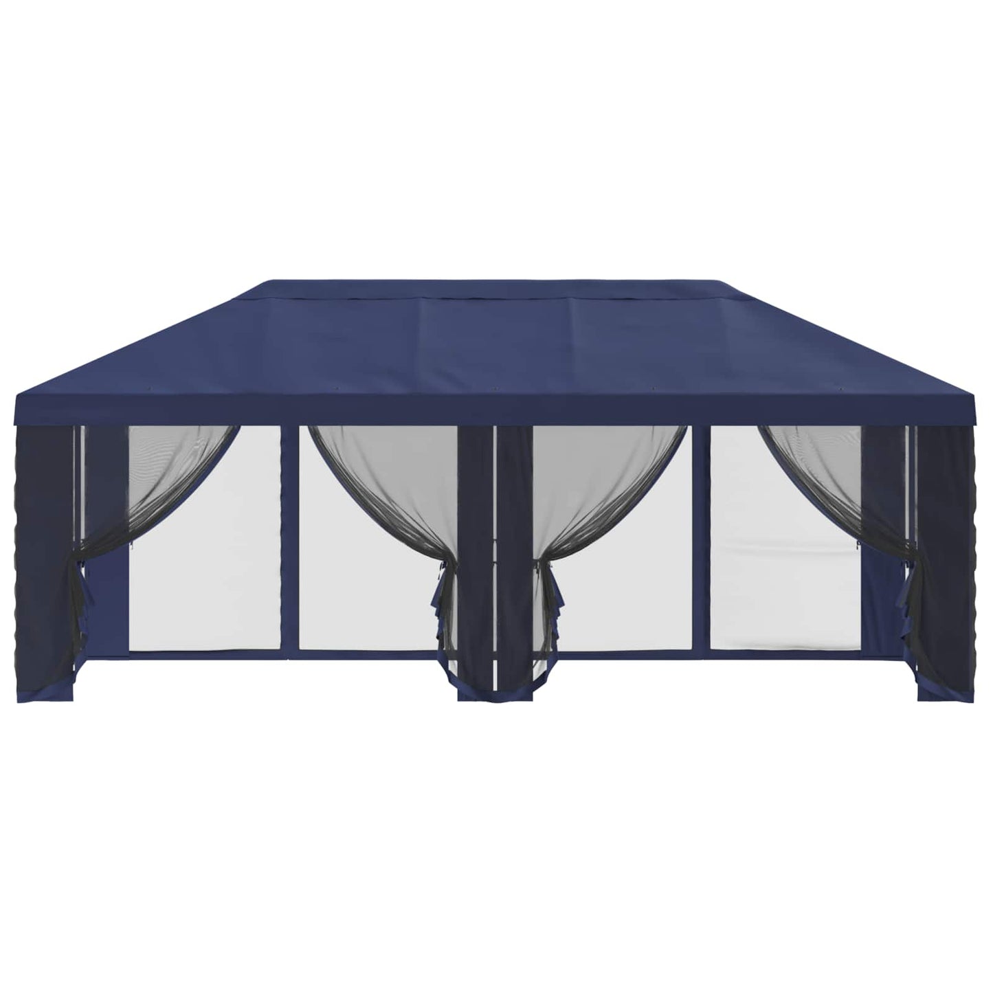 vidaXL Gazebo Cover with Sidewalls Blue 600.5 x 300.5 cm Polyester