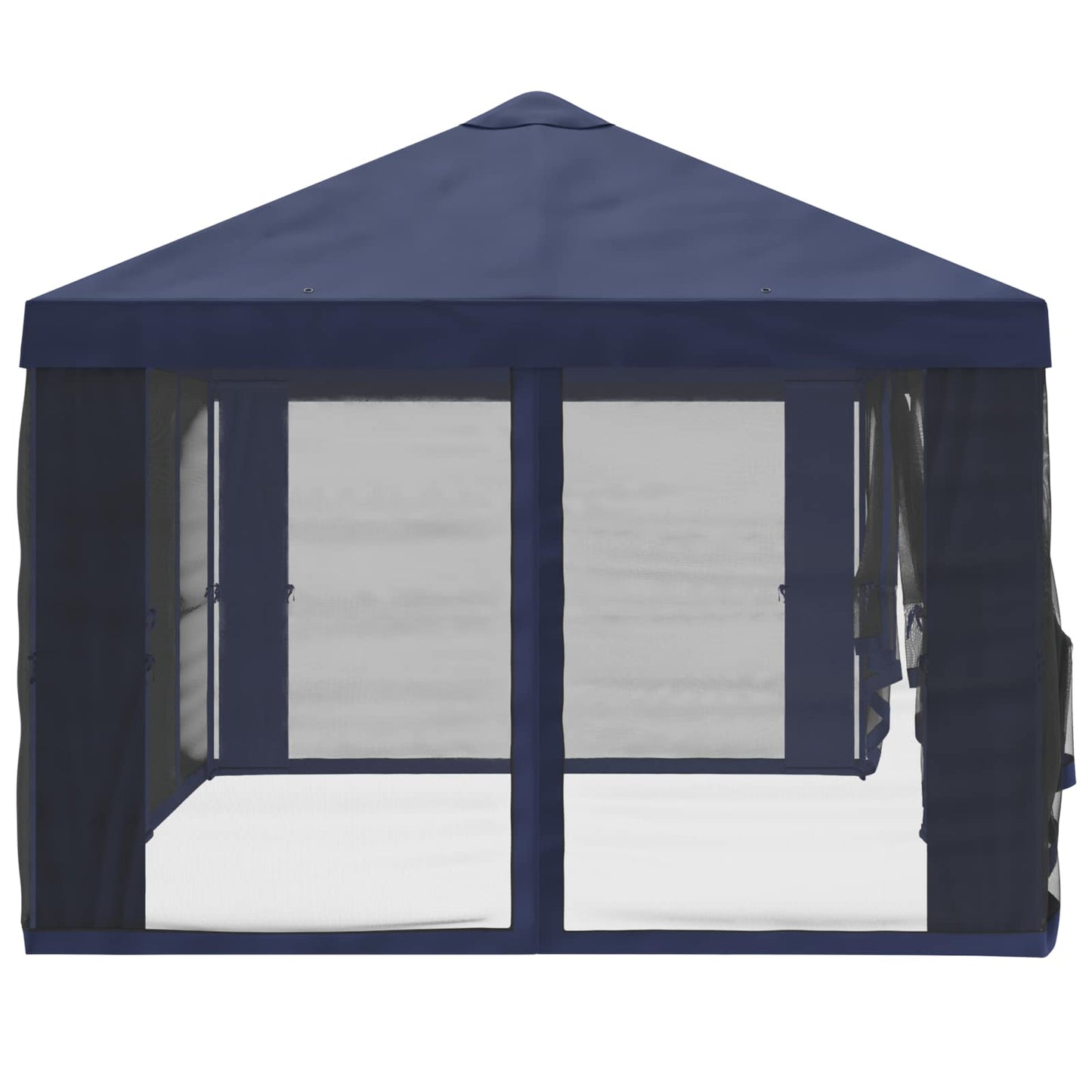 vidaXL Gazebo Cover with Sidewalls Blue 600.5 x 300.5 cm Polyester