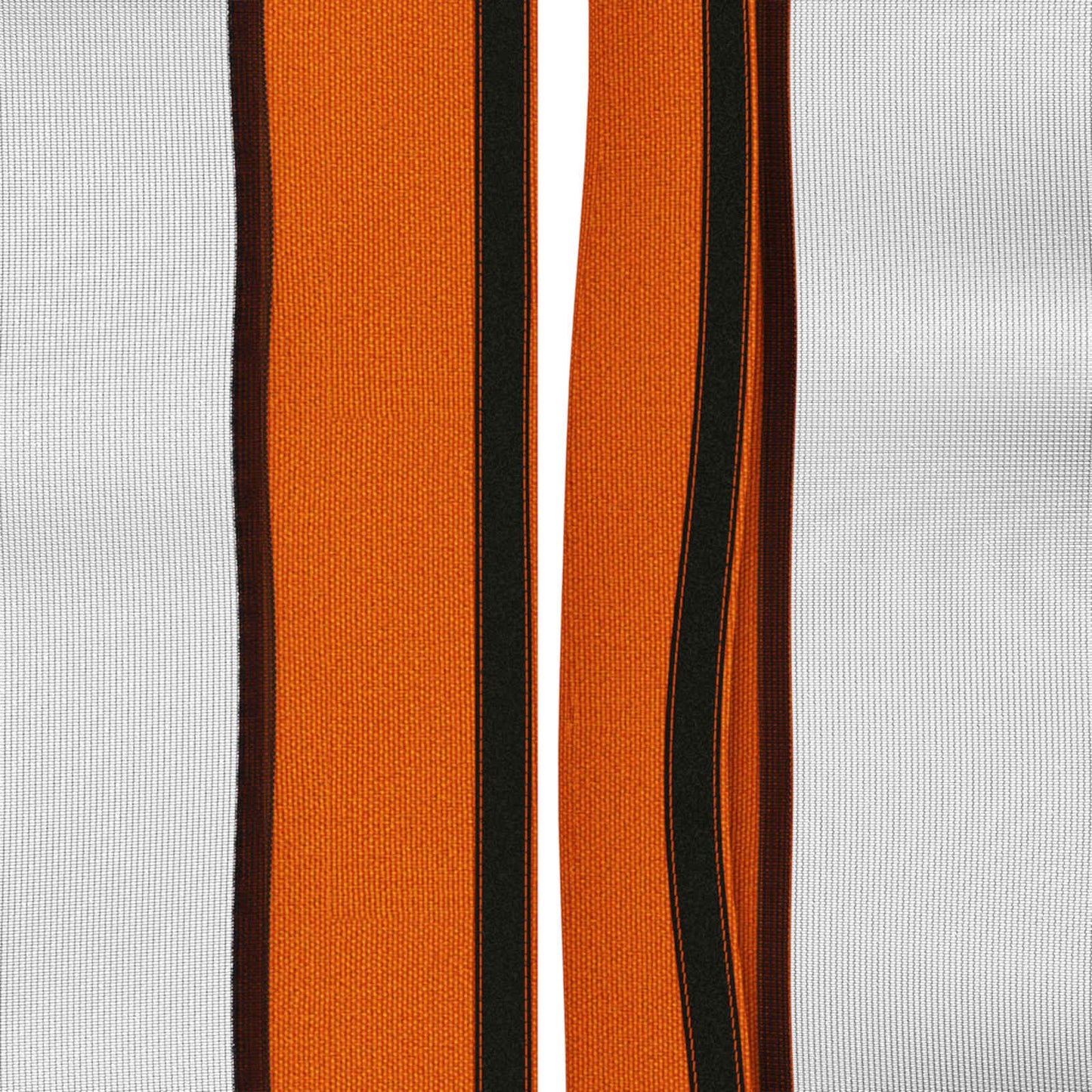 vidaXL Gazebo Cover with Sidewalls Orange 600.5 x 300.5 cm Polyester