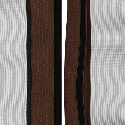 vidaXL Gazebo Cover with Sidewalls Brown 600.5 x 300.5 cm Polyester