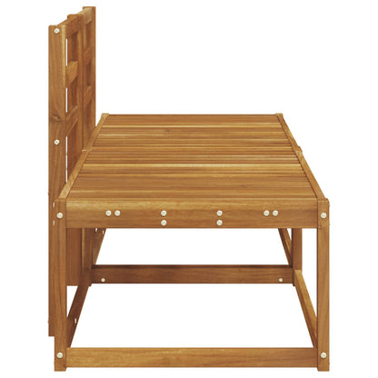 vidaXL Outdoor End Sofa 2 Piece Natural 182.5 x 63 x 73 cm