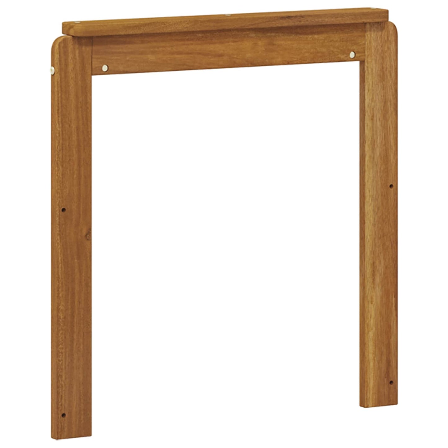 vidaXL Armrests 2 pcs Brown 59 x 6 x 61 cm Engineered Wood