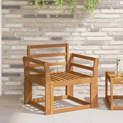 vidaXL Armrest 2 pcs Natural 58.5 x 8 x 60 cm Solid Acacia Wood