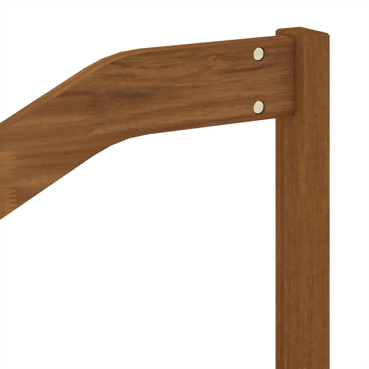 vidaXL Armrest 2 pcs Natural 59 x 4 x 73 cm Solid Acacia Wood