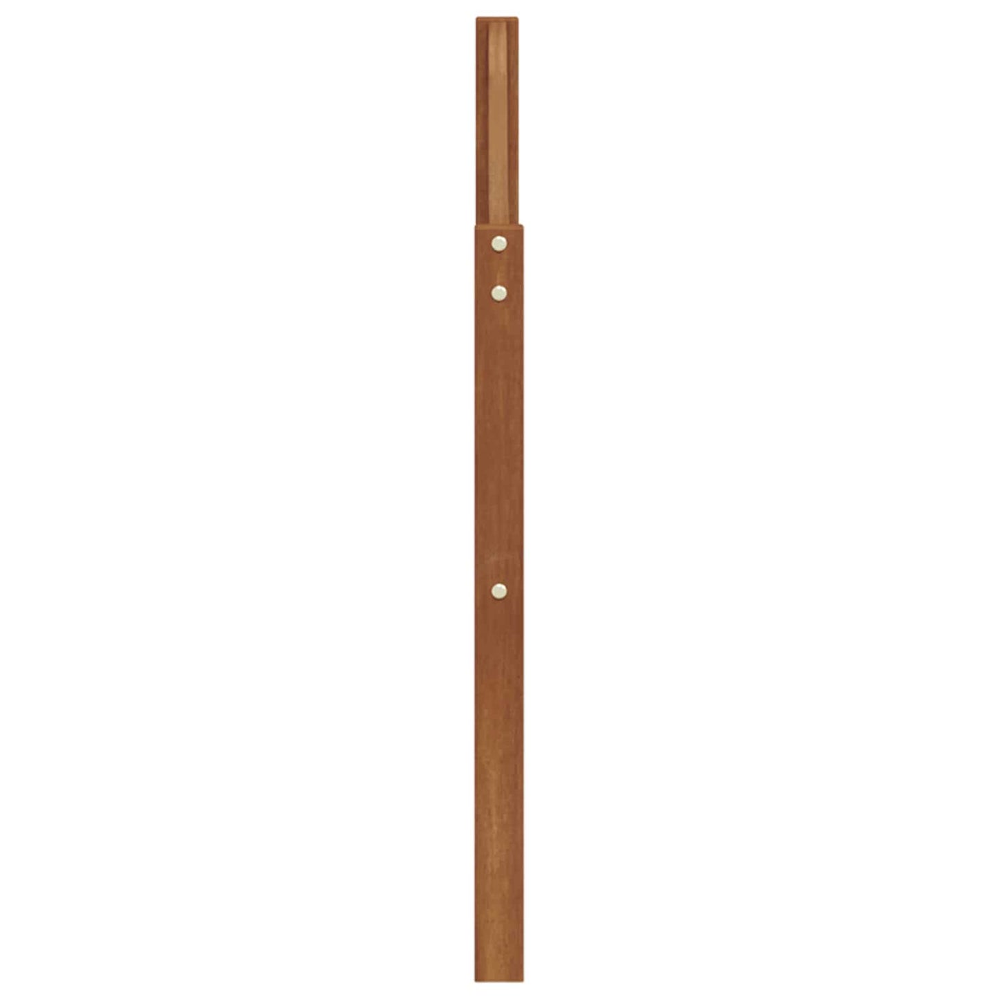 vidaXL Armrest 2 pcs Natural 59 x 4 x 73 cm Solid Acacia Wood