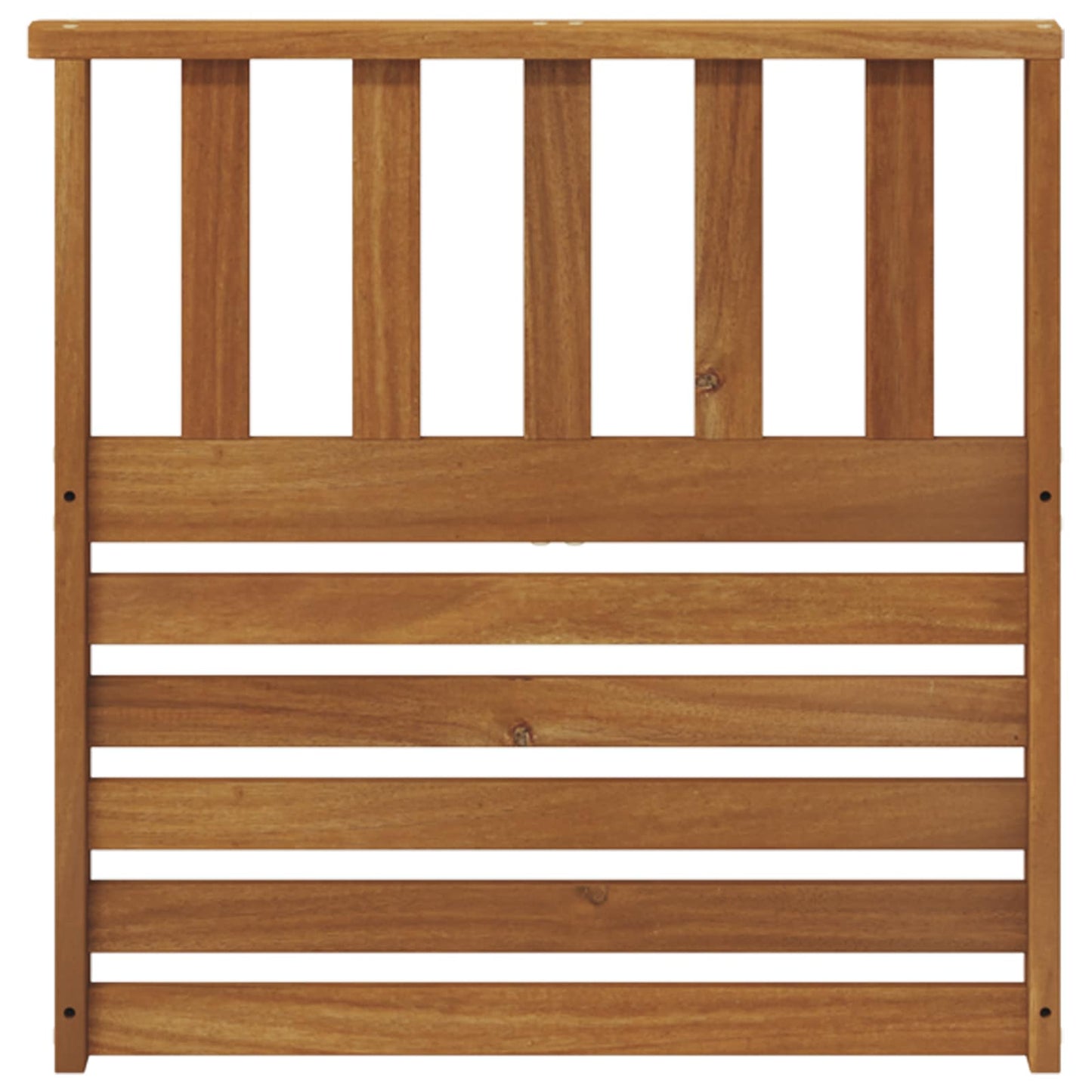 vidaXL Armrests 2 pcs Brown 60 x 6 x 61 cm Engineered Wood