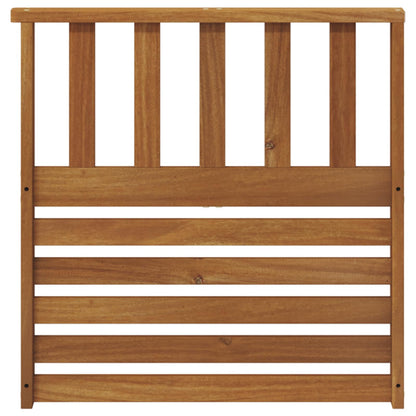 vidaXL Armrests 2 pcs Brown 60 x 6 x 61 cm Engineered Wood
