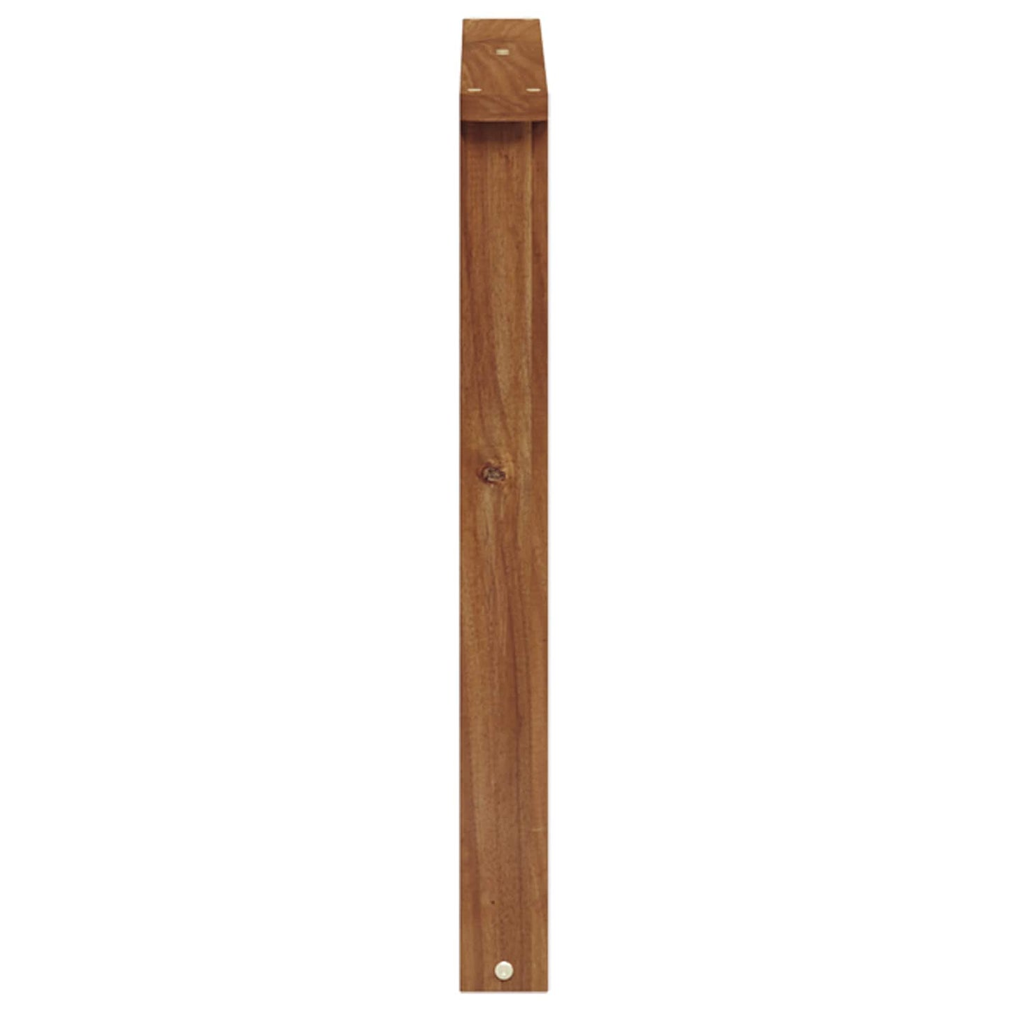 vidaXL Armrests 2 pcs Brown 60 x 6 x 61 cm Engineered Wood